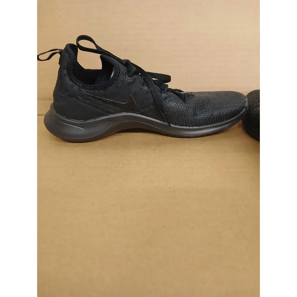 USED Nike Women's Free Trainer 8 Cross Training Shoes (7, Black/Black-Black) - Picture 3 of 8